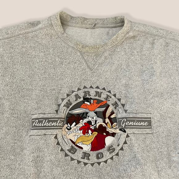 Vintage stitched Warner Bros Looney Tunes Crewneck - Picture 2 of 4